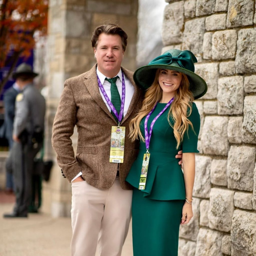 Bryce Angell with his wife