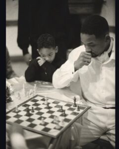 Will smith with his son, the persuit of happiness